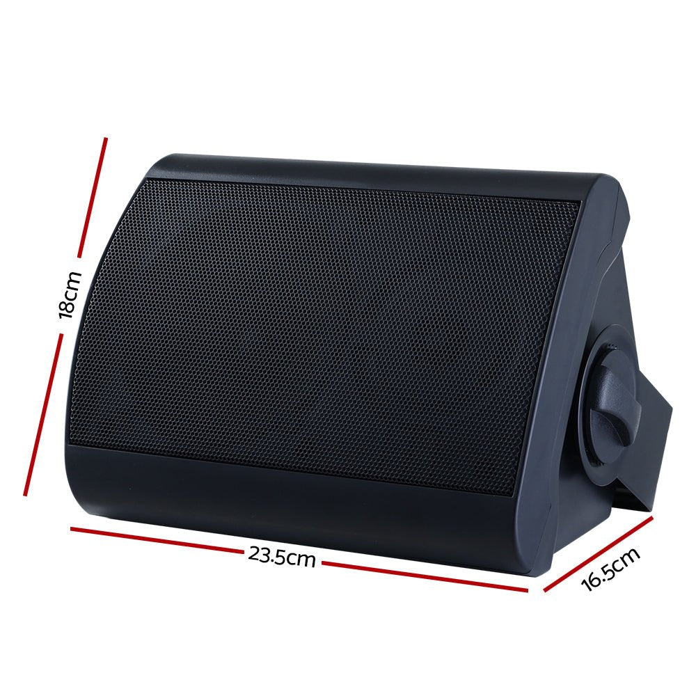 2 - Way In Wall Speakers Home Speaker Outdoor Indoor Audio TV Stereo 150W - Factory Express