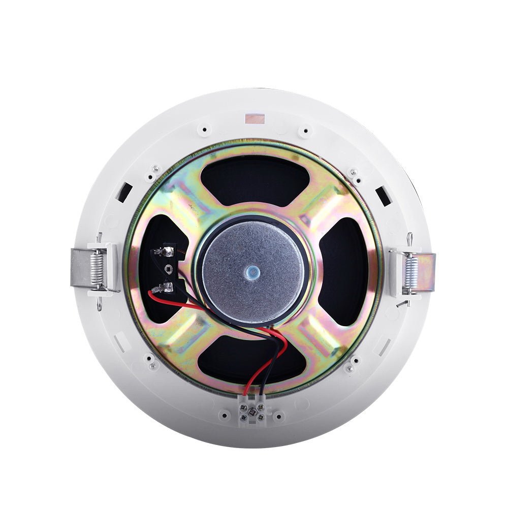 2 x 6" In Ceiling Speakers Home 80W Speaker Theatre Stereo Outdoor Multi Room - Factory Express