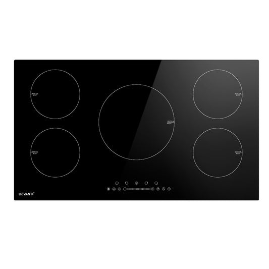 Devanti Induction Cooktop 90cm Electric Cooker