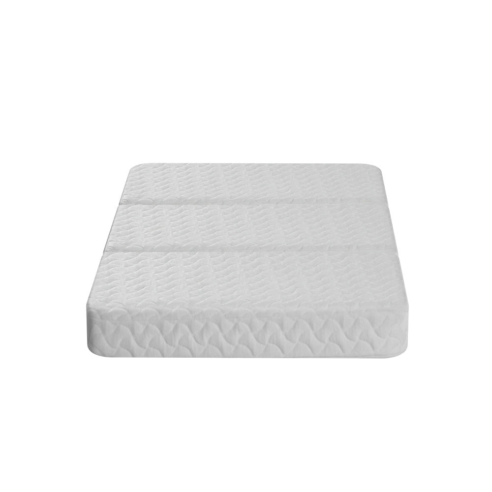 Giselle Bedding Foldable Mattress Folding Foam Cot Bed White