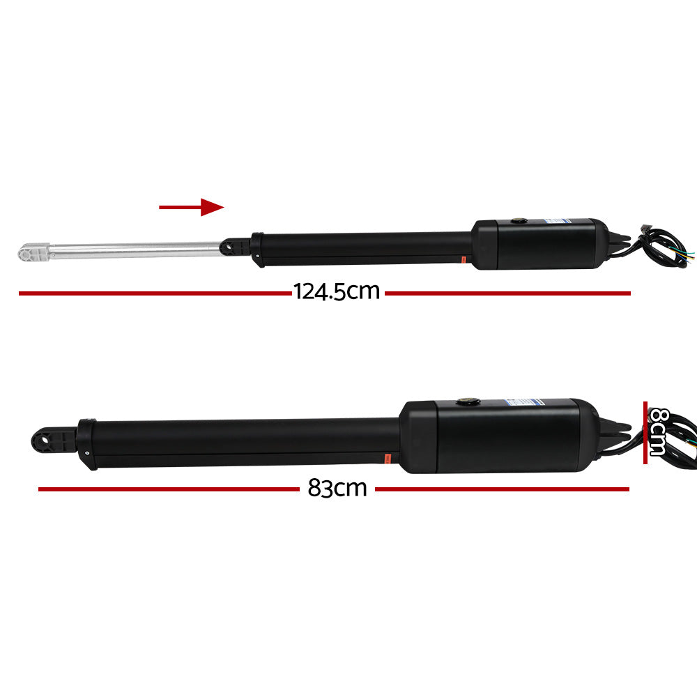 Lockmaster Single Swing Gate Opener 600KG 40W Solar Panel