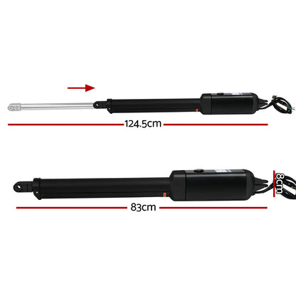 Lockmaster Single Swing Gate Opener 600KG 40W Solar Panel