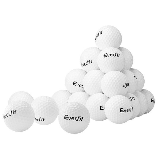 Everfit 24pcs Golf Ball Set Reusable Distance Golf Balls Practice Training