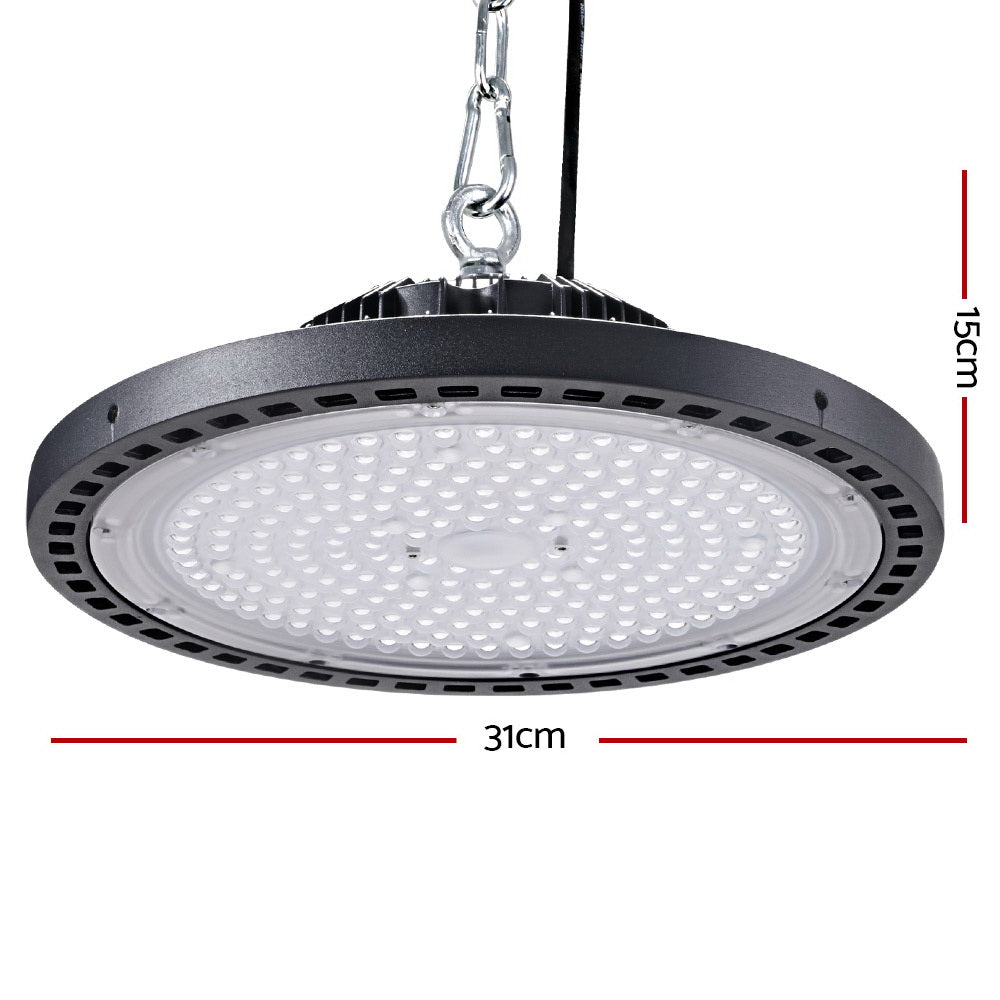 Leier LED High Bay Lights 150W UFO Industrial Workshop Warehouse Factory Lamp