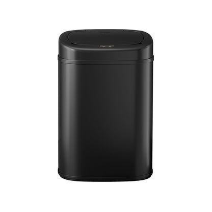 Devanti 82L Motion Sensor Bin Rubbish Automatic Black